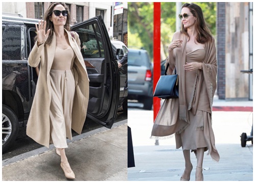 Đâu chỉ mỗi Angelina Jolie, loạt người đẹp Vbiz này cũng sáng rực cả góc phố nhờ những set đồ màu be