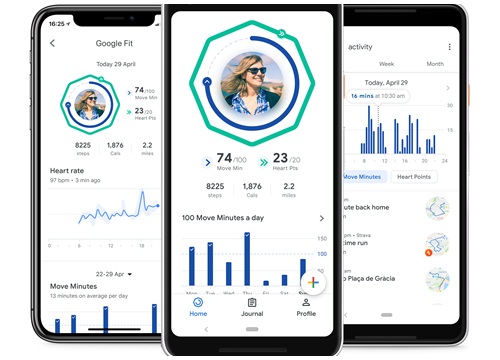 Google Fit có giao diện mới, nhiều thay đổi, dễ sử dụng