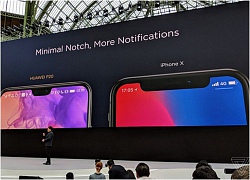 Huawei so sánh tai thỏ trên P20 với iPhone X và kết luận: "Rãnh phải nhỏ mới tốt"