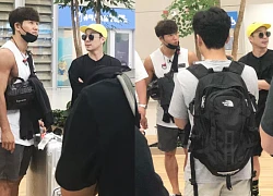 Kim Jong Kook và Haha bất ngờ đến Sài Gòn vào trưa nay, phải chăng để "đi bão" sau trận Olympic Hàn - Việt?