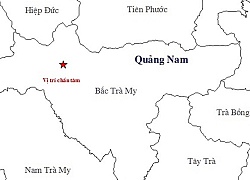 Lại xảy ra động đất tại Quảng Nam