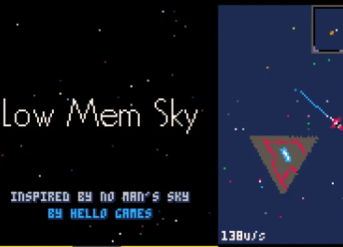 Low Mem Sky tựa game khám phá thiên hà miễn phí với hơn 180 tỷ hệ sao