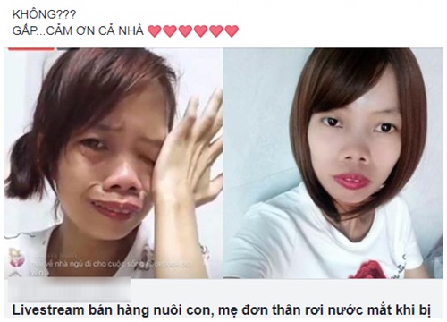 Mẹ đơn thân bán hàng online bật khóc vì bị xúc phạm ngoại hình bất ngờ dùng lại Facebook và tuyên bố sắp phẫu thuật thẩm mỹ?