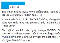 Nghi MV 'IDOL' bị YouTube trừ hơn 30 triệu view, fan BTS kéo nhau đi đánh giá ứng dụng một sao để 'trả thù' và 'đòi lại công bằng'?