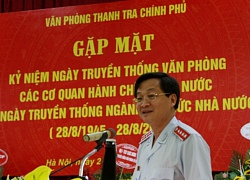 Thanh tra Chính phủ gặp mặt kỷ niệm ngày truyền thống Văn phòng các cơ quan nhà nước và ngành Tổ chức nhà nước