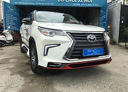 Gói độ kiểu Lexus LX570 cho Toyota Fortuner tại Việt Nam