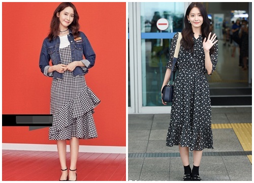 Học lỏm cách diện trang phục chớm thu đẹp ngất ngây như Yoona (SNSD)