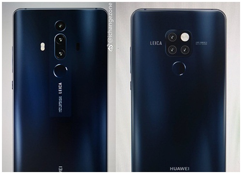 Huawei Mate 20 và 20 Pro có tai thỏ bé như giọt nước cực đẹp