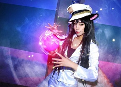 LMHT: Ngắm cosplay SNSD Ahri 'sociu' của Tiểu Ma Long và Dạ Nhậm Tùng Hoa