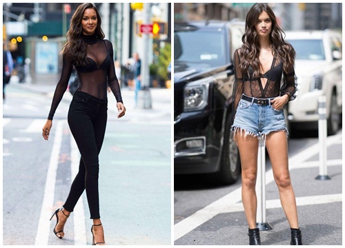 Style đường phố tuyệt đẹp theo phong cách thời trang thiên thần Victoria's Secret