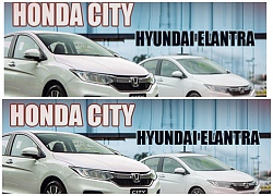 Trong tầm giá 600 triệu, nên mua Honda City hay Hyundai Elantra?