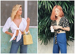 Áo crop top thắt nơ đang khiến chị em chao đảo vì diện lên là quyến rũ "chết người"