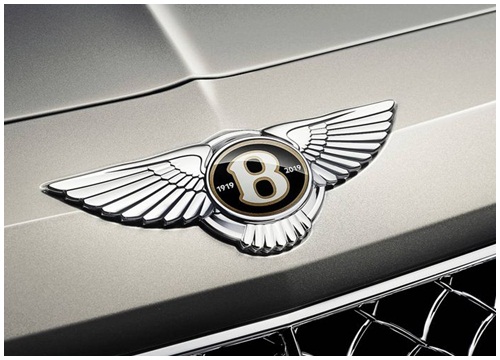 Các phiên bản 2019 của Bentley sẽ đặc biệt có logo thế kỷ "1919-2019"