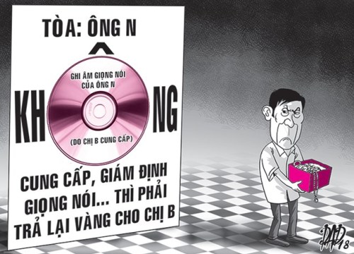 Cầm hơn 20 chỉ vàng, bị chủ tiệm giữ rịt