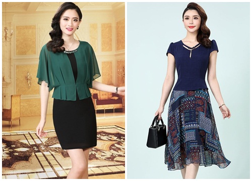 Đầm peplum món đồ dành riêng cho những cô nàng eo bánh mì