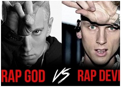 Eminem tung album mới 'nắn gân' loạt đàn em như Machine Gun Kelly: Đừng đùa với Rap God!