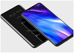 Lộ cấu hình chi tiết LG V40 ThinQ: 5 camera, chip Snapdragon 845