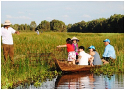 Mùa nước nổi đến Tràm Chim giăng câu, thả lưới