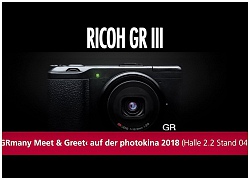 Ricoh ra mắt GR III tại Photokina 2018?