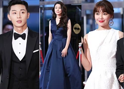 Thảm đỏ Seoul Drama Awards: Park Seo Joon xuất sắc nhưng thiếu Park Min Young, Sooyoung đọ sắc chị đại Lee Bo Young