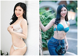 Thanh Bi - "người tình màn ảnh" Việt Anh tiếp tục hở bạo với bikini