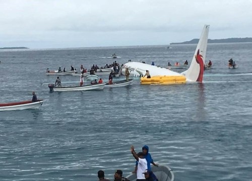 Có 4 công dân Việt Nam trong vụ máy bay lao thẳng xuống biển tại Micronesia