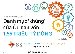 Danh mục 'khủng' của Ủy ban quản lý vốn 1,55 triệu tỷ đồng