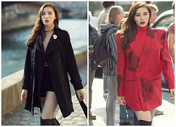 Hoa hậu Kỳ Duyên khoe street style cuốn hút trên đường phố Paris