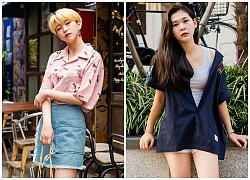 Street style giới trẻ tràn ngập sơ mi cộc tay item tưởng nhàm chán lại "cool" không ngờ