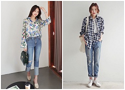 3 cách mix đồ với quần jeans rách cho các nàng cá tính thêm năng động ngày hè