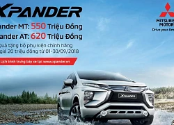 Giá ô tô Mitsubishi tháng 9/2018: 'Tân binh' Xpander bất ngờ giảm giá 30 triệu đồng