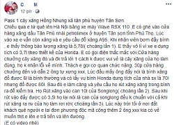 Bình xăng 3,7 lít bơm hết 5,7 lít: Ngã ngửa cây xăng bá đạo nhất Việt Nam