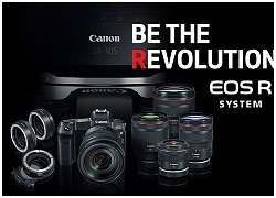 Canon chính thức ra mắt Canon EOS R & 4 ống mới ngàm RF: cảm biến 30MP, 5.655 điểm AF, giá 2.299 USD