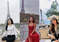 Check-in tại tháp Eiffel Paris cùng lúc, Hồ Ngọc Hà, Huyền My và Quỳnh Anh Shyn, ai đẹp xuất sắc hơn?