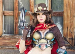 Cosplay McCree trong Overwatch với phong cách sexy nữ tính