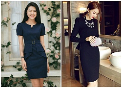 Điều gì làm chị em " đổ xô" mua đầm công sở peplum?