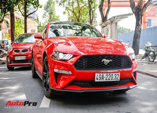 Ford Mustang 2018 đầu tiên ra biển số, về tay đại gia Lâm Đồng