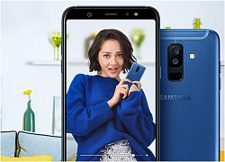 Galaxy A6 có bộ đôi camera khẩu độ lớn điều chỉnh giá cực tốt + tặng phiếu mua hàng