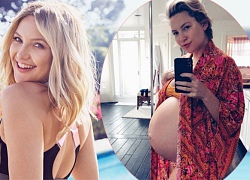 Kate Hudson khoe bụng bầu vượt mặt trước ngày sinh