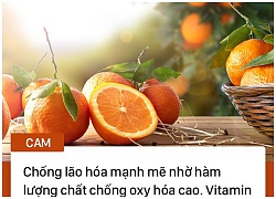 Những thực phẩm giúp bạn luôn trẻ trung và khoẻ mạnh.