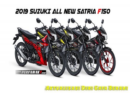 Satria F150 Fi 2019 cập nhật thêm 4 màu mới