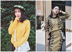 Street style ngập tràn sắc vàng mù tạt của mỹ nhân Việt