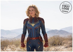 Tung tạo hình kín cổng cao tường gần sát nguyên mẫu, Captain Marvel bị chê "kém sexy"