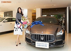 Á Hậu Thuý Vân tậu xe sang Maserati giá 6,9 tỷ đồng