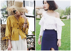 Áo blouse mềm mại có tới 7 cách điệu để chị em tha hồ chọn