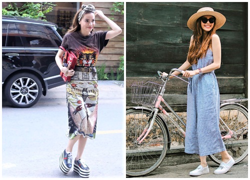 Bất ngờ khi các fashionista Việt thay đổi street style mùa hè