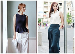 Cả tuần mặc đẹp với quần culottes chiếc quần chưa bao giờ hết hot đối với nàng công sở