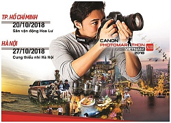 Canon Photomarathon 2018 đã khởi động chính thức với chủ đề "sống với điều mình yêu"