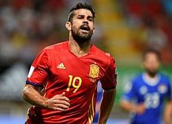 Diego Costa vắng mặt ở trận thắng Anh vì vợ lâm bồn