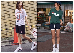 Giới trẻ châu Á người người nhà nhà đang diện T-shirt và sneaker Fila chất phát ngất ra sao?